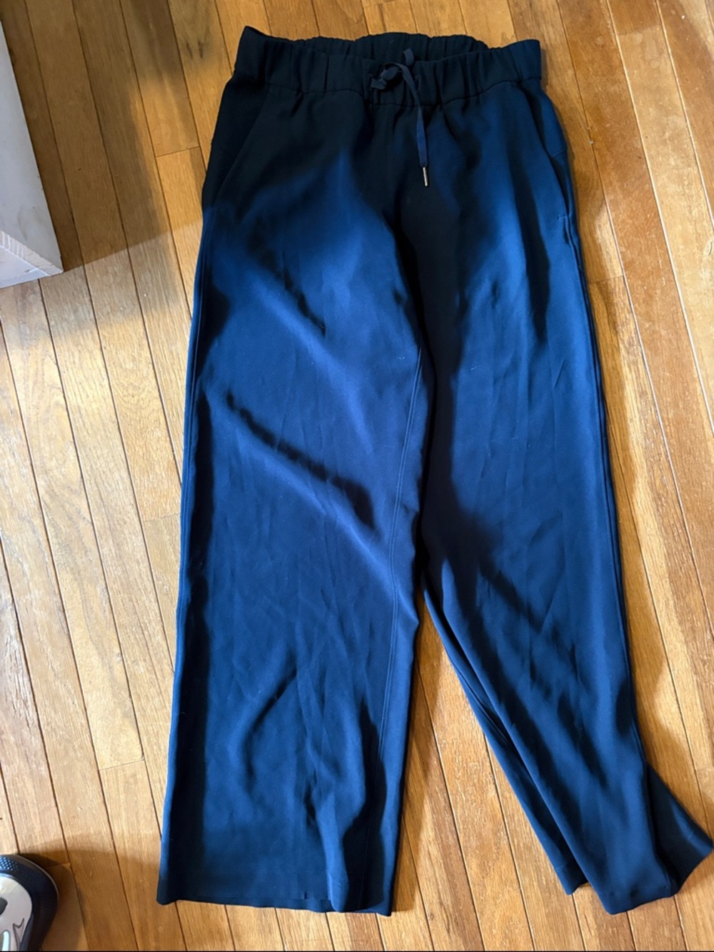 lululemon athletica Navy Wide-Leg Drawstring Sweatpants